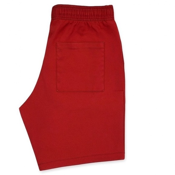 Old Navy NEW W TAGS Sz. small red built in flex elastic waist button up shorts - Picture 2 of 2